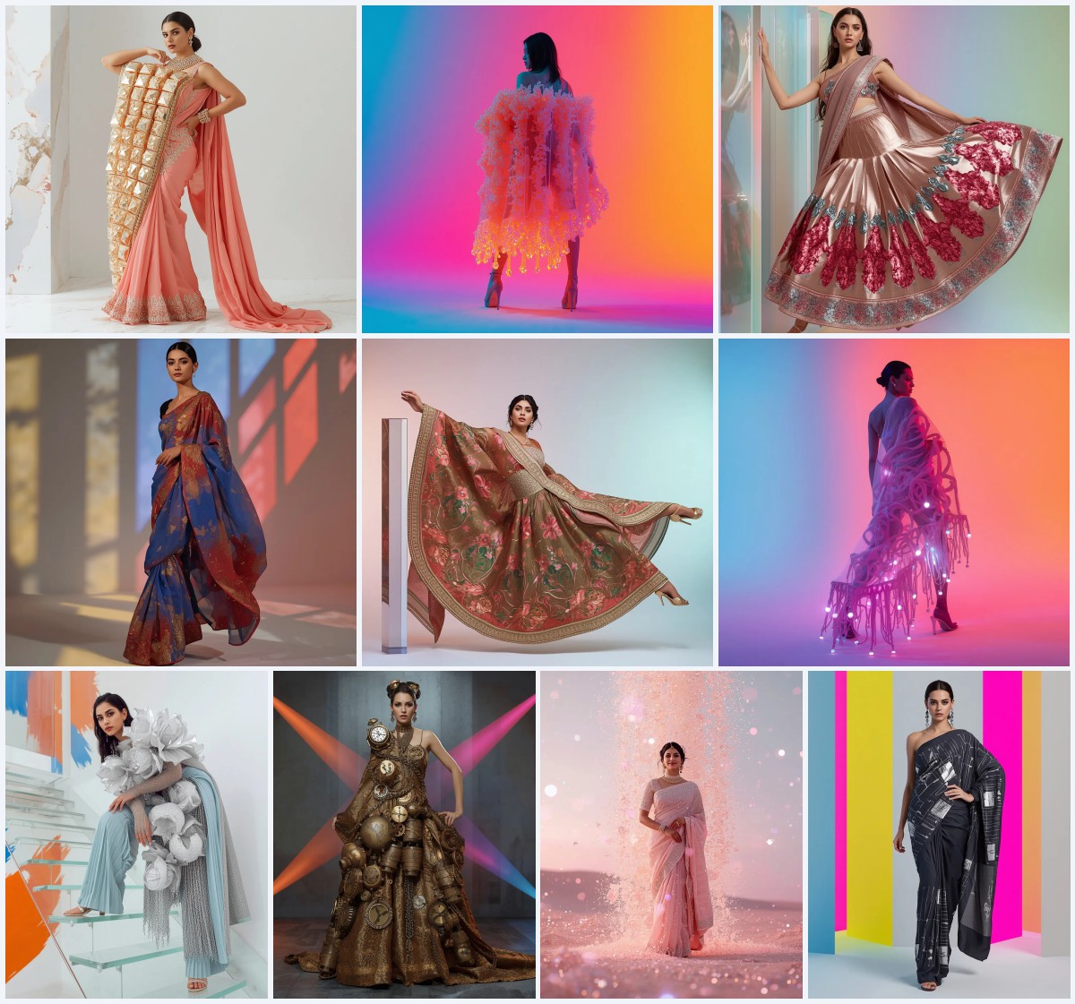 New 10 Trending Saree Gemini Prompt Instagram for Viral Artistry | prompt seen trending girl Instagram