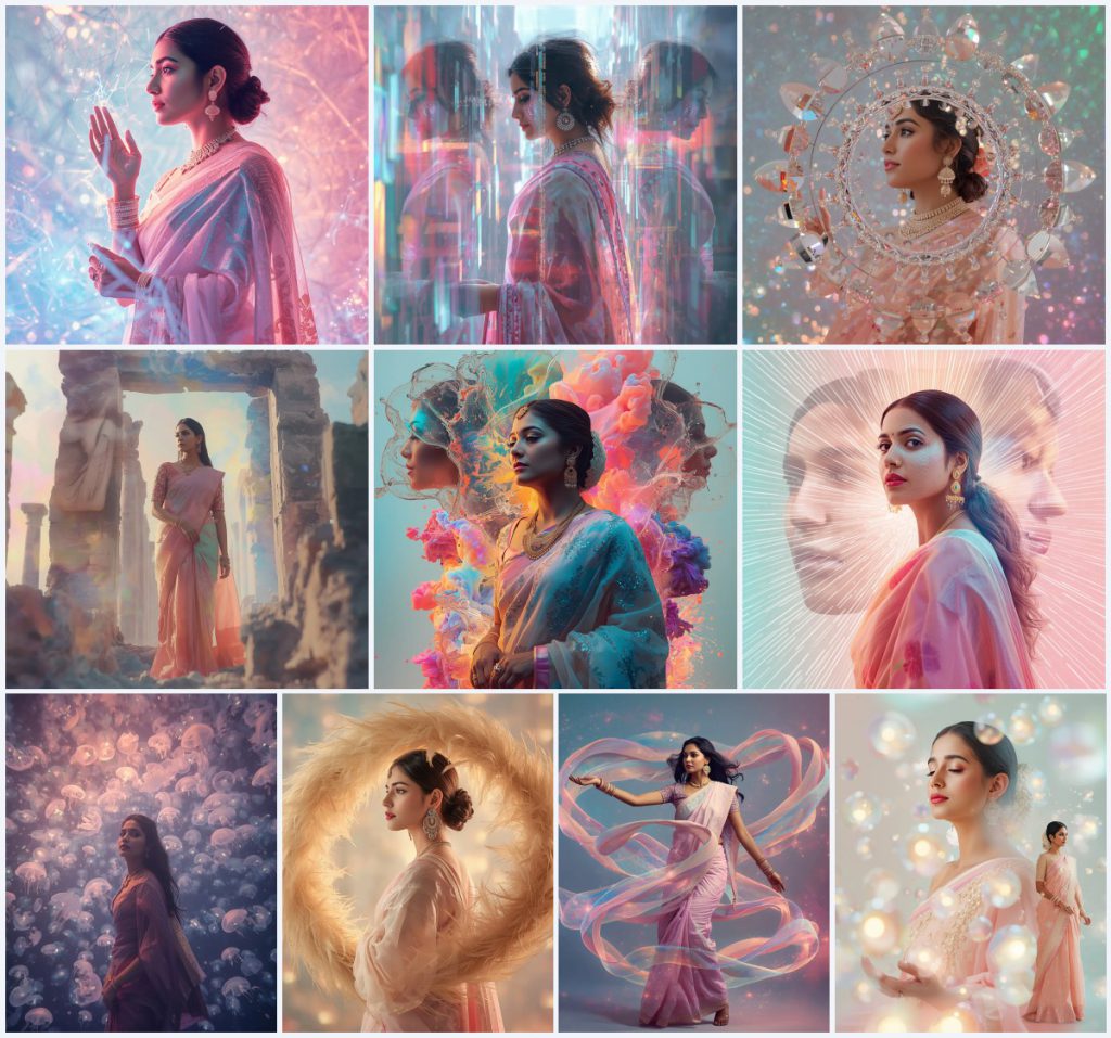Top 10 Cute Prompts for Girls in Saree for Instagram Aesthetic | prompt for traditional look for girl ChatGPT — AI image prompt